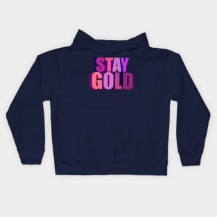 STAY GOLD Kids Hoodie